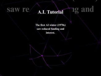 A.I.  For beginners Part 3