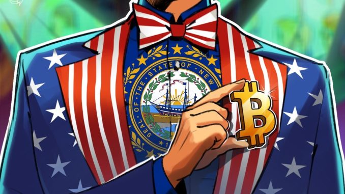 New Hampshire governor signs crypto reserve bill into law New Hampshire governor signs crypto reserve bill into law