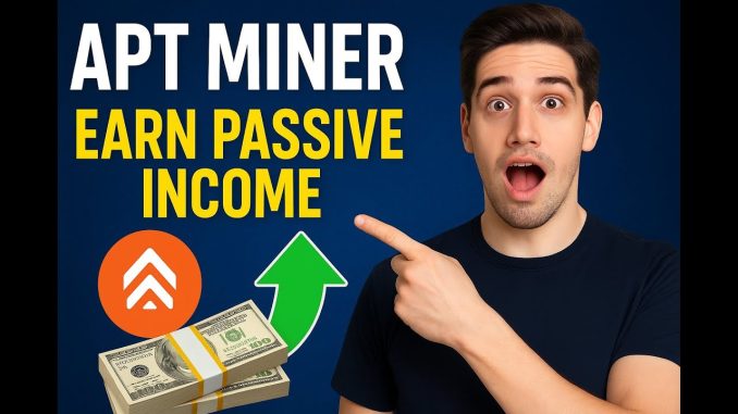 APT Miner Tutorial – How to Earn Passive Income with Crypto Mining in 2025