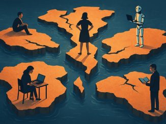 Between utopia and collapse: Navigating AI’s murky middle future