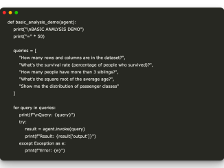 Build a Gemini-Powered DataFrame Agent for Natural Language Data Analysis with Pandas and LangChain