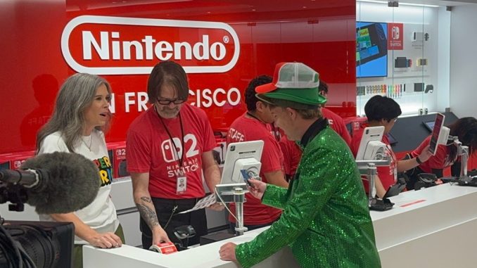 Nintendo brings back late-night console launches with debut of Switch Nintendo brings back late-night console launches with debut of Switch 2