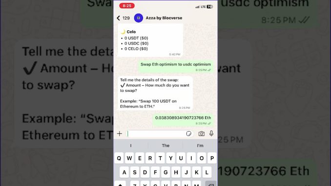 Step-by-Step Guide: How to Swap crypto seamlessly on Azza⚡️. #cryptocurrency #useazza