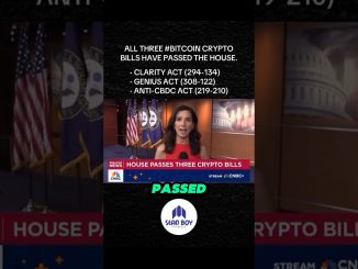 All three crypto bills pass house, historic day