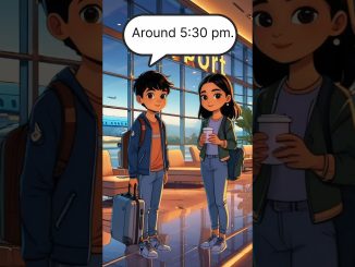 At the Airport –Simple English Conversation | Learn Daily English #englishforbeginners #learnenglish