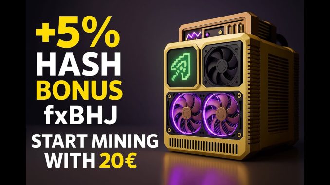 GoMining Cloud Mining Guide 2025 – Start a BTC Miner with €20 (+5 % Hash Bonus)