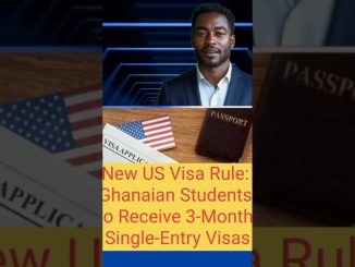 "New Visa Rules From US to Ghanains" #ai #news #studyabroad #visacost #visaupdate #USA