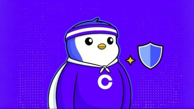 PENGU token pumps after Coinbase updates X profile with Pudgy PENGU token pumps after Coinbase updates X profile with Pudgy Penguins' NFT