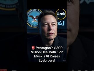 🚨 Pentagon’s $200 Million Deal with Elon Musk’s AI Raises Eyebrows!