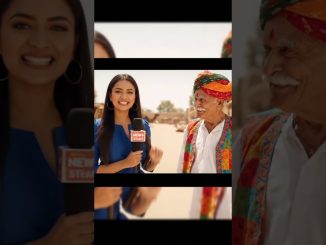 AI news reporter video #newsreporter #viralnewsreporter #funny #veo3 #comedy
