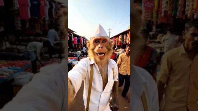 😂😂 @dhamaal katta#monkey#ai #news #funny #comedy #viral #trending #shorts #pune #maharashtra