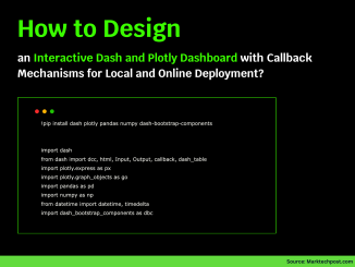 How to Design an Interactive Dash and Plotly Dashboard with Callback Mechanisms for Local and Online Deployment?
