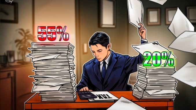 Japan Plans Major Crypto Tax Cut — From 55% Down to 20% in 2025