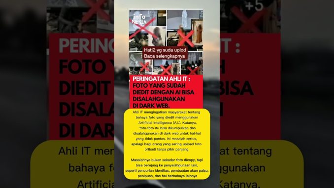 waspada akan AI.. #news #indonesia #beritaterkini #trending #berita #ai #gemini #shortvideo #shorts