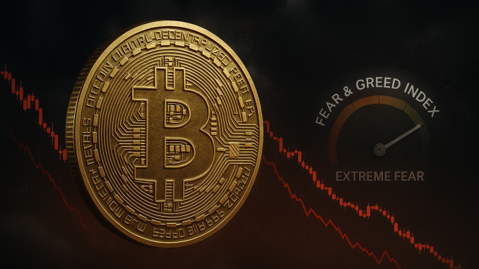 Bitcoin market sentiment turns to extreme fear as BTC sinks Bitcoin market sentiment turns to extreme fear as BTC sinks to $105k