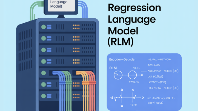 Can a Small Language Model Predict Kernel Latency, Memory, and Model Accuracy from Code? A New Regression Language Model (RLM) Says Yes