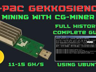 GekkoScience 2PAC USB Miner Full Guide CGminer (2025) – Setup, Overclocking & Mining on CKPool