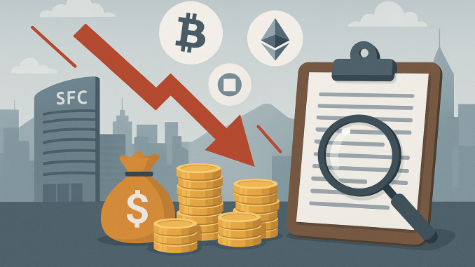 Hong Kong’s SFC reviews digital asset treasuries as investor losses mount