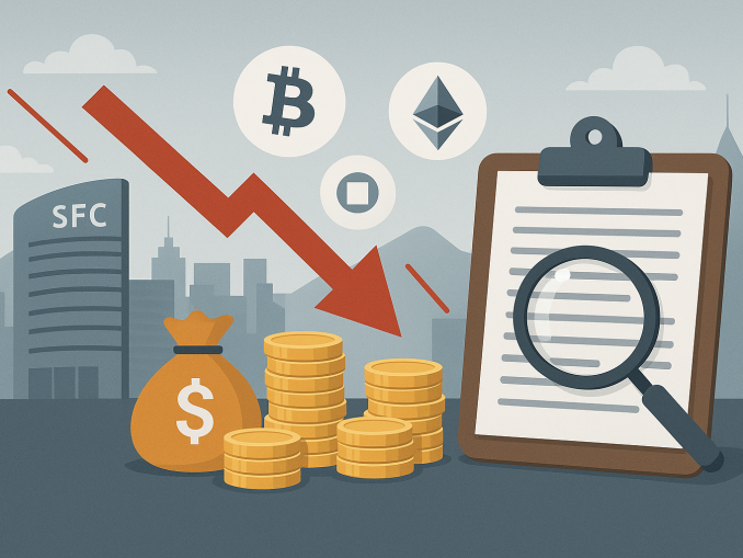 Hong Kong’s SFC reviews digital asset treasuries as investor losses mount