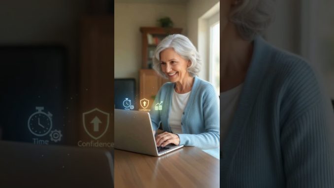 Stop Feeling Tech-Left-Behind! Simple AI Tools for Beginners (55+) To Earn From Home 💰 .