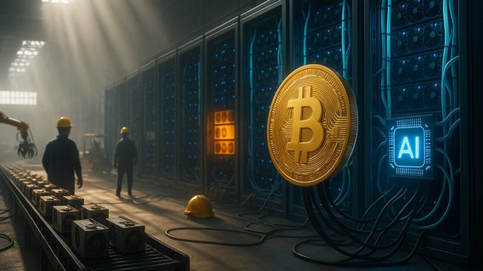 70% of top Bitcoin miners are already using AI income to survive bear market