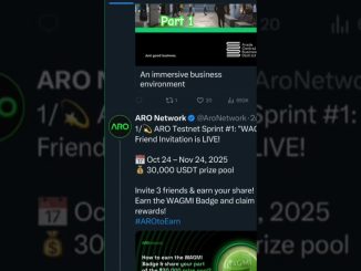 ARO Network Mining App | Free Crypto Mining Today #ARONetwork #CryptoMining #airdropfree #viral #fyp