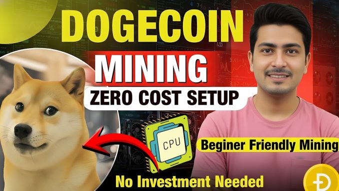 Dogecoin MINING 2025 | Simple Mining Method for Beginners | DogeCoin Kese Mine Kare