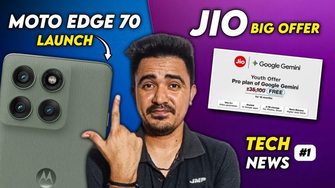 Jio Big News, iQOO 15 Launch Date, Reliance x Meta AI, Moto G67 Power Lunch, Oneplus 15 Launch 🔥