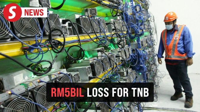 Power theft from crypto mining cost TNB RM5.14bil loss since 2020
