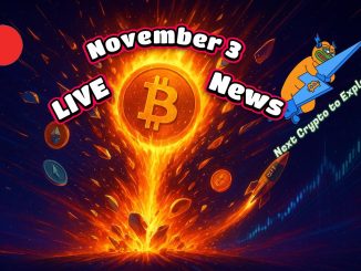 Next Crypto to Explode Live News Today: Timely Insights for Chart Sniffers (November 3)