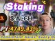 🔥 Solana mining for beginners! ALCH staking with zero-risk steps and stable 4749.43% APY profits!