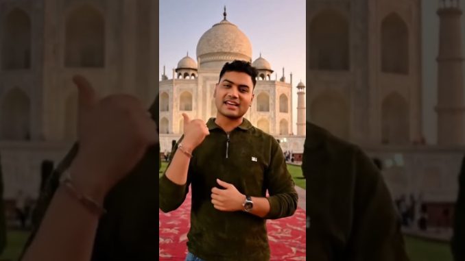 Taj Mahal guide ai  #trending #fyp #mostviewedonyoutube #highlights #viralshort #allworld #trending