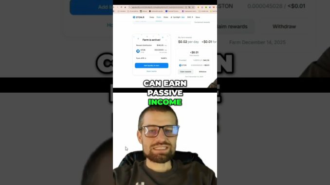 Earn TON While You Sleep: Safe Way to Use Ston.fi Liquidity Pools for Beginners