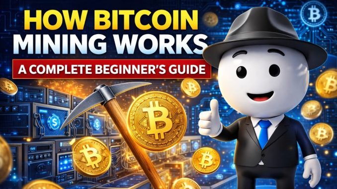 How Bitcoin Mining Works Complete Guide to Crypto Investing, Proof of Work & Mining Rewards