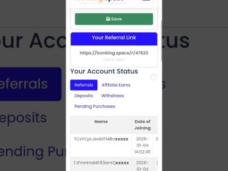 TRX Mining Tutorial 2026 – Earn Free TRON (TRX) + Instant Withdrawals! #trxmining #trx #shorts